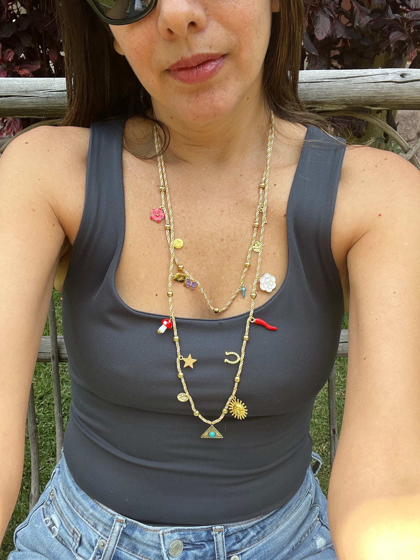 Collar Trenza Doble