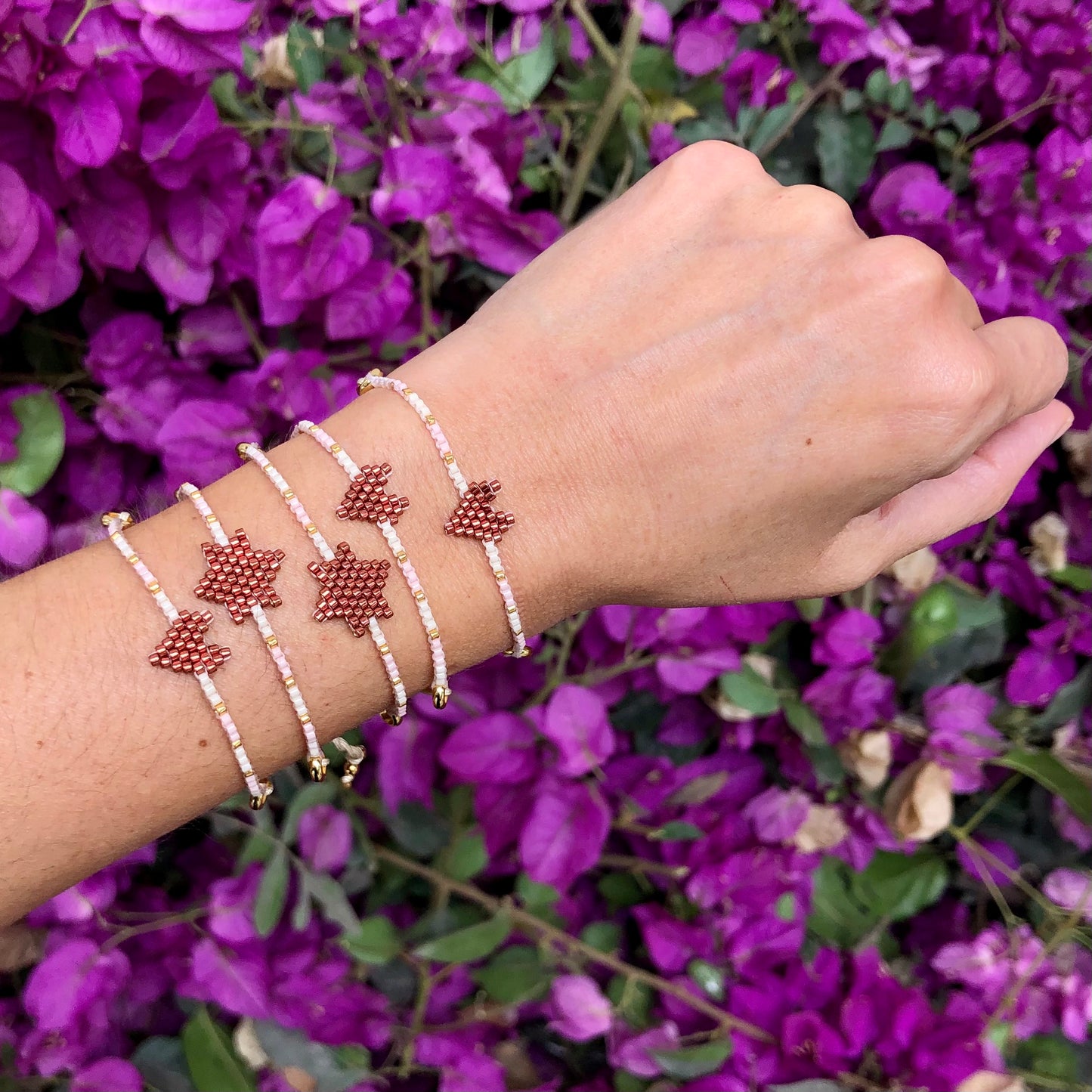 Pulsera Mini Estrella Cobre